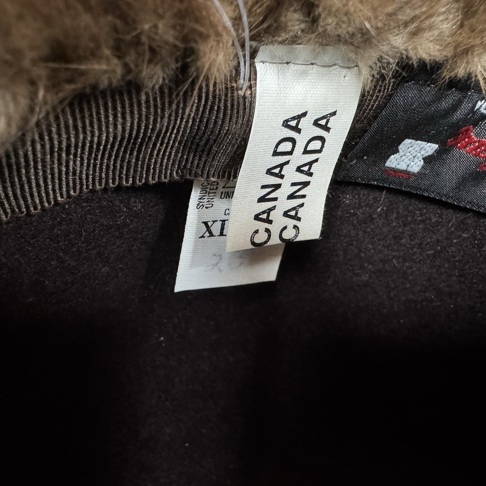 1960s NWT Kates Canada Natural Demi Buff Mink Fur Bowler Derby Hat - Union Made - Picture 13 of 16